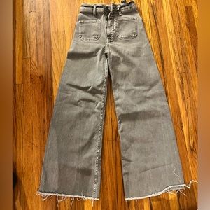 Zara Marine Straight Jeans- Grey